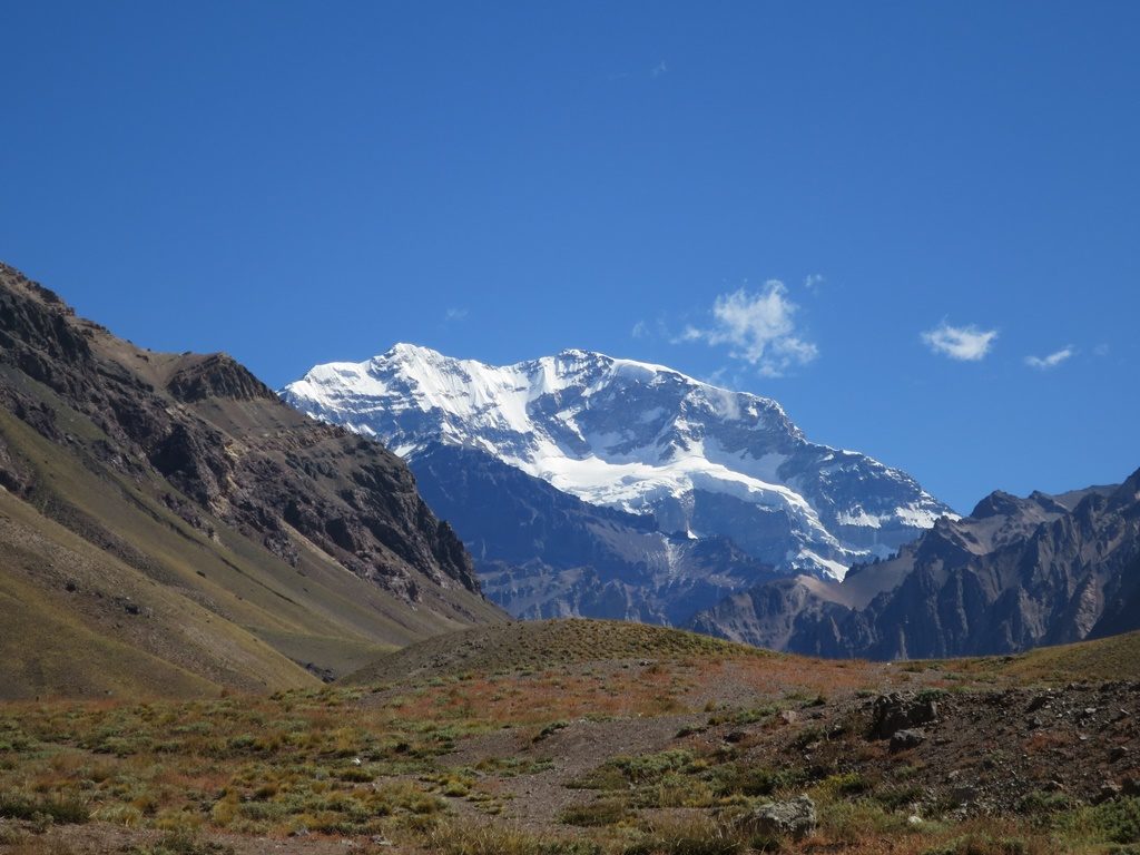 Aconcagua 6960 m (Passfahrt nach Argentinien)