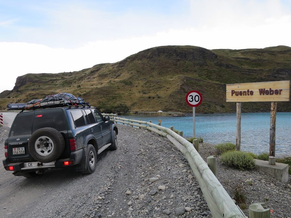 Die WEBER Brücke - Torres del Paine Nationalpark