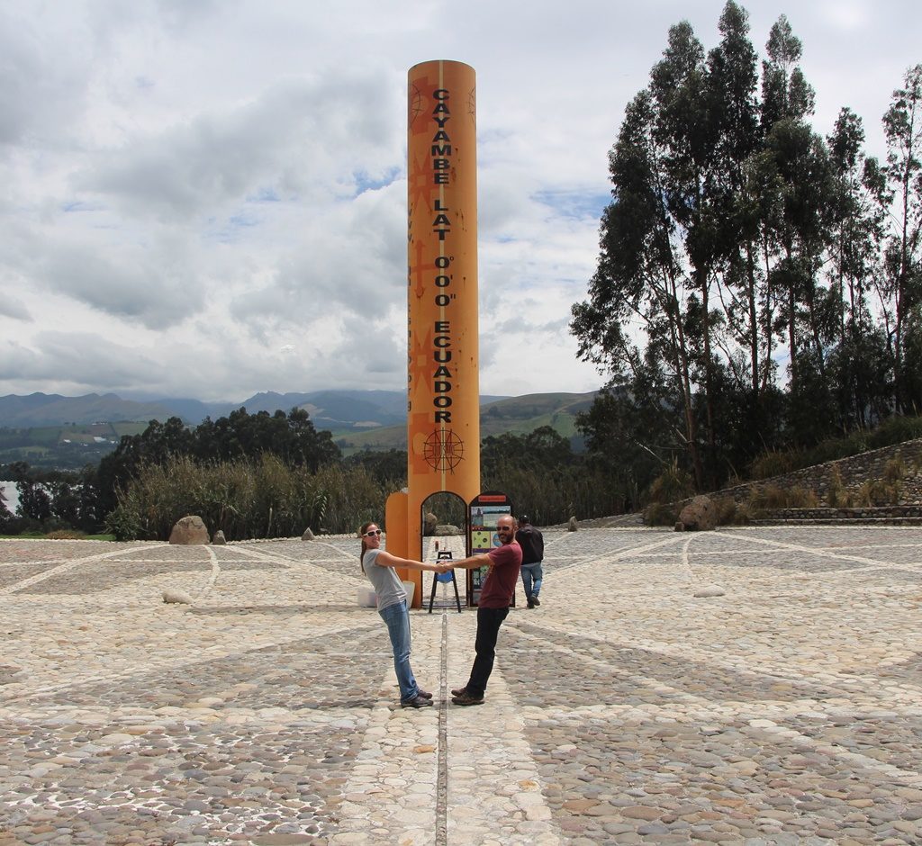 Äquator Monument in Cayambe