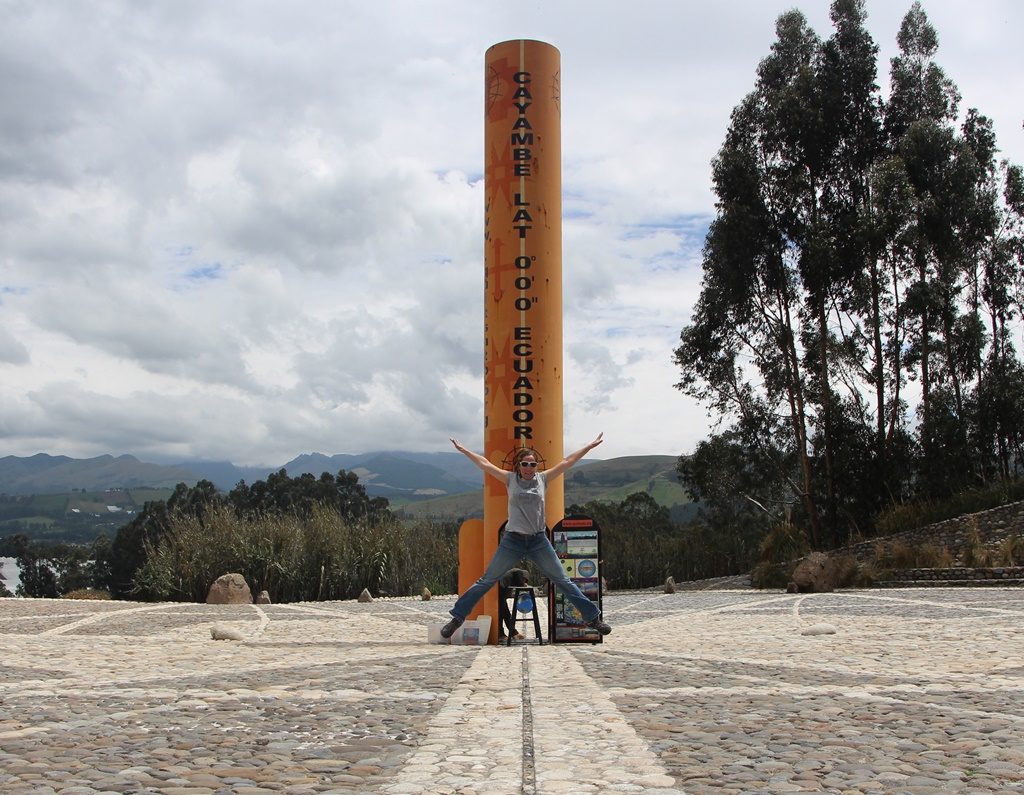 Äquator Monument in Cayambe