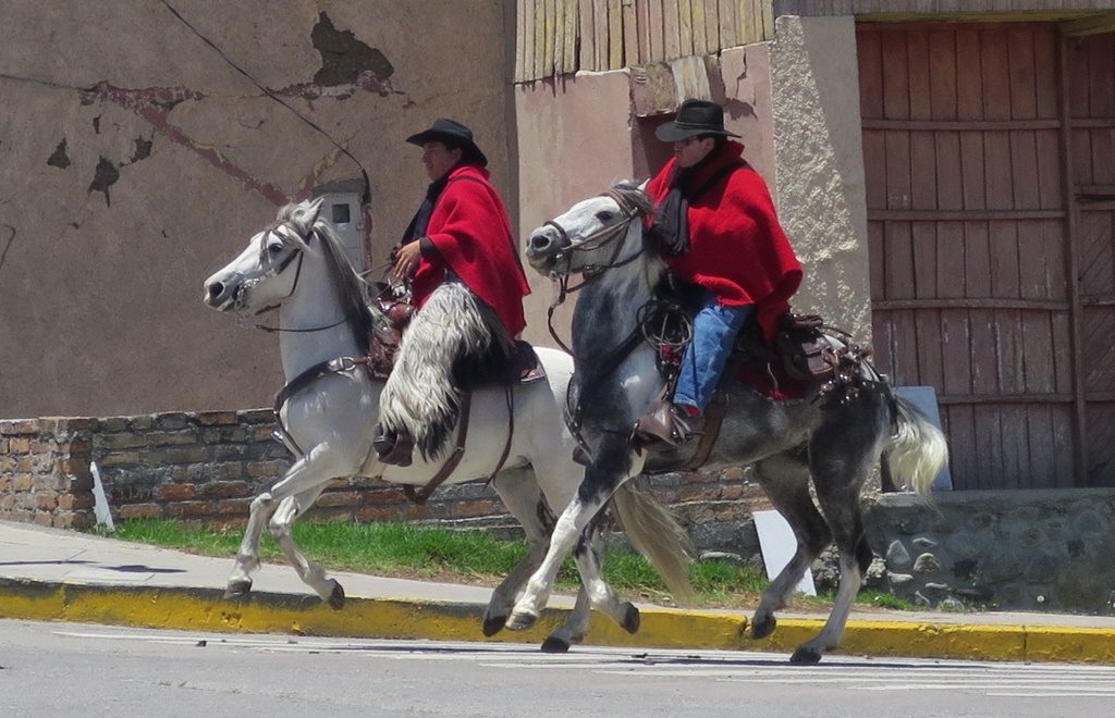 Ecuadorianische Gauchos