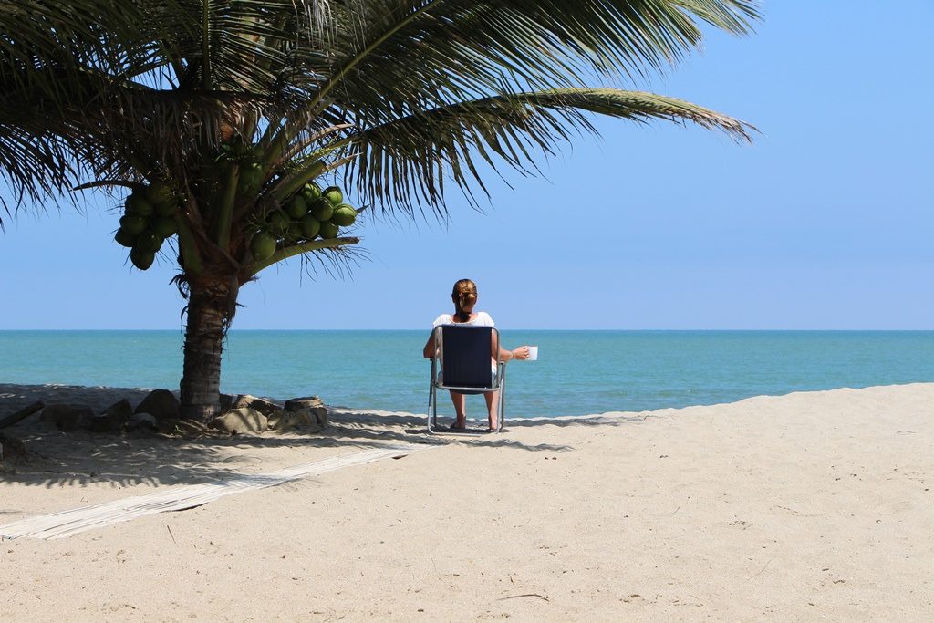 Erholung am Strand (Peru)