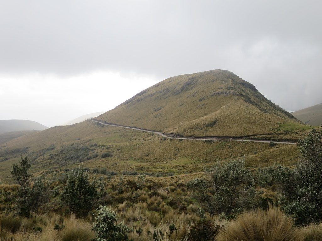 Auf dem Weg zum Vulkan Cayambe