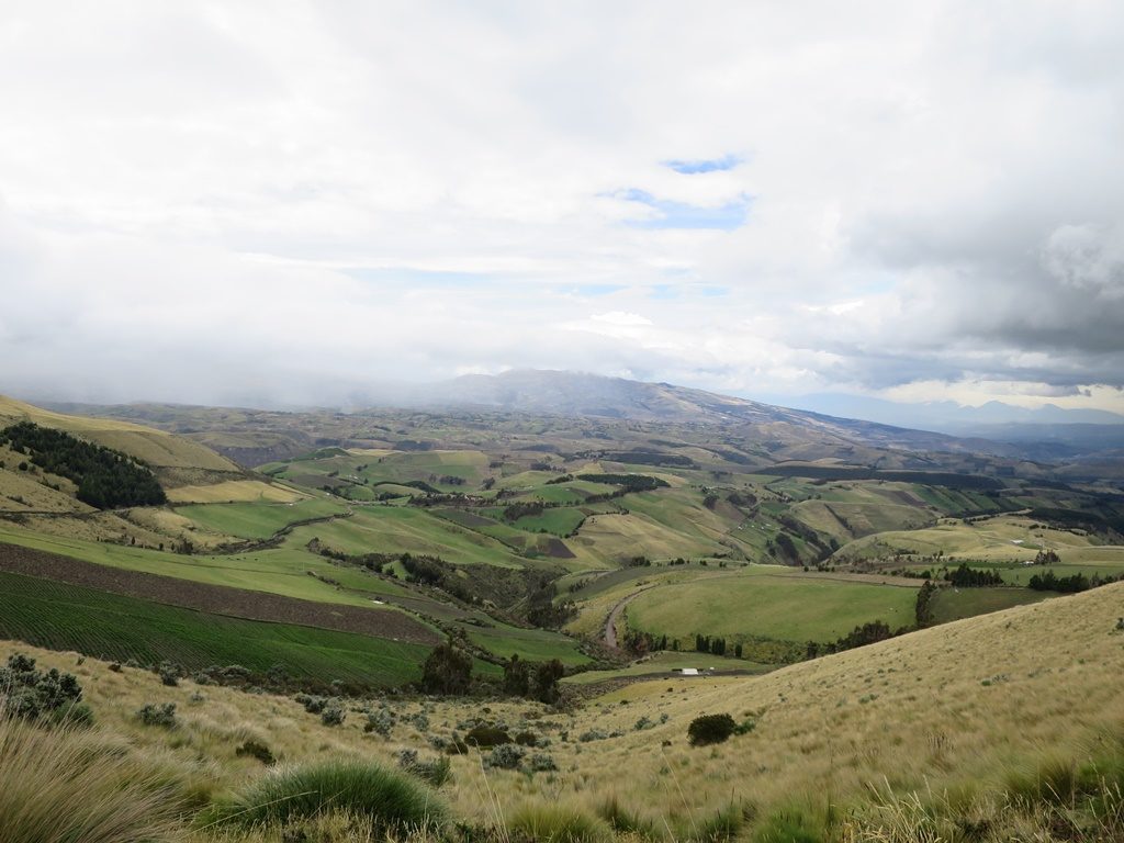 Auf dem Weg zum Vulkan Cayambe