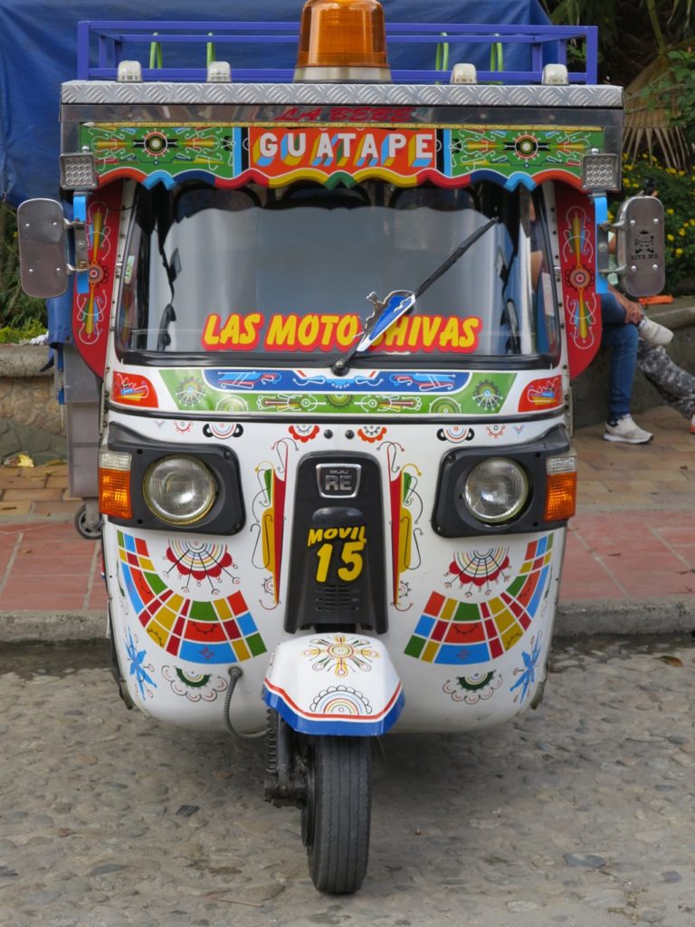 Tuktuk in Guatapé